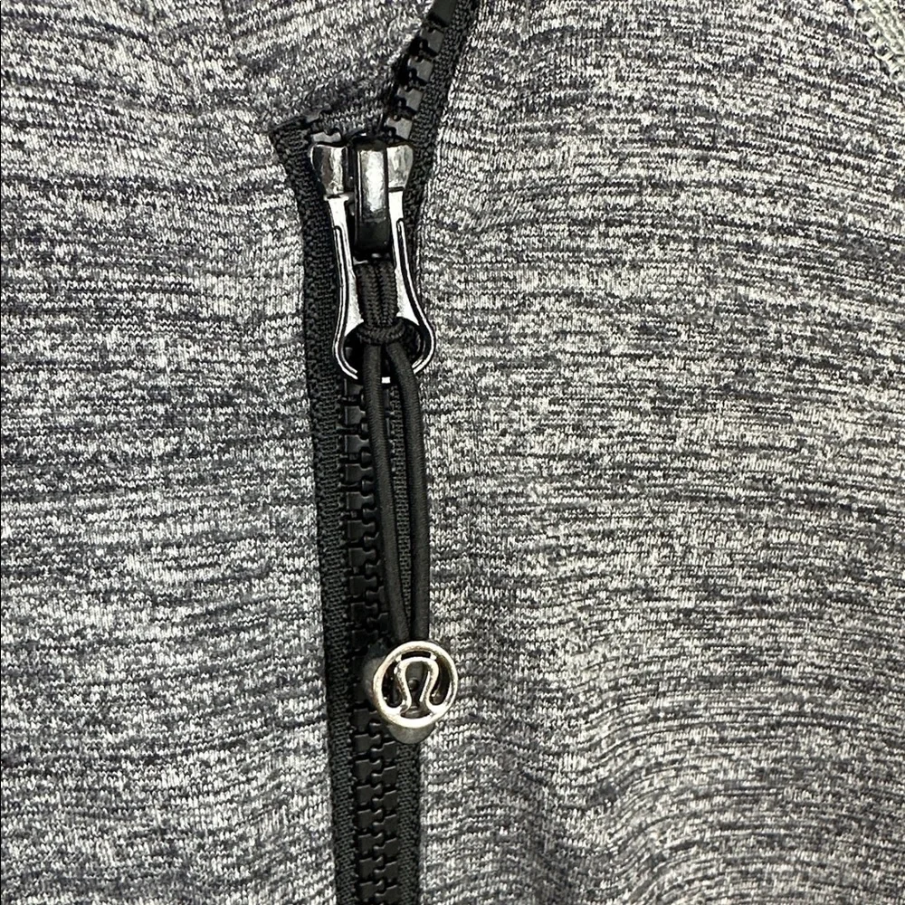 Lululemon Daily Practice Jacket Space Dye Camo Black Dark Slate / Black Sz 4